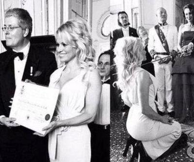 Pamela Andersonı bile kandıran sahte prens yakalandı