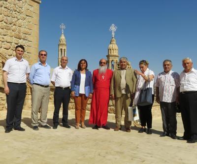 CHPlilerden Süryani manastırına ziyaret