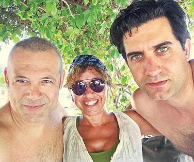 Memet Ali Alabora ile Levent Üzümcü Yunan adasında buluştu