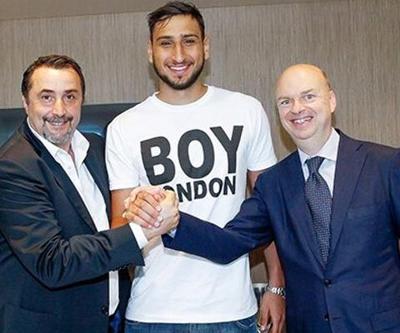 Donnarumma Milanla imzaladı