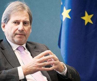 Hahndan Türkiye açıklaması: AB şantaja izin vermeyecektir