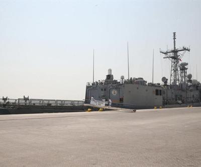 TCG Gökova Fırkateyni Katarda