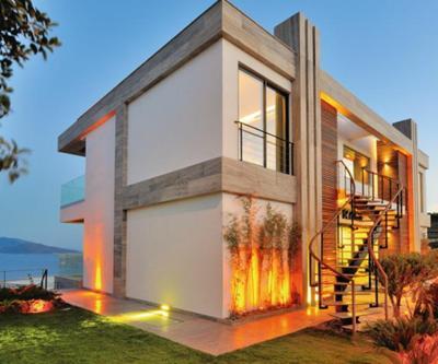 Bodrumda yapılan çevreci rezidansın tanıtımı yapıldı