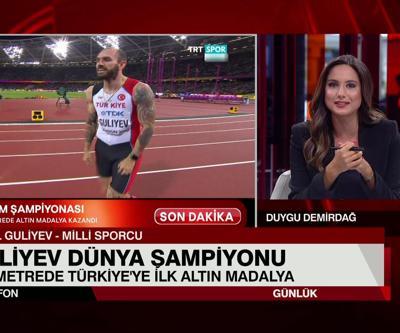 Ramil Guliyev o anları CNN TÜRKe anlattı