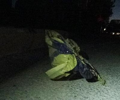 Uçan balon yüksek gerilim hattına takıldı, şehrin elektrikleri kesildi