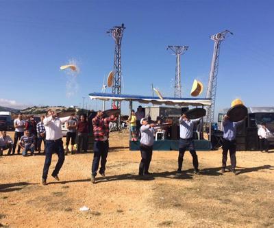 Bu da Uçan Künefe yarışması