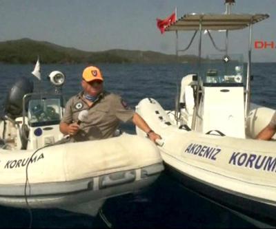 Gökovanın kaçak av bekçileri 7/24 denizi koruyor