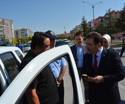 Emniyet Genel Müdürü trafik kontrolü yaptı