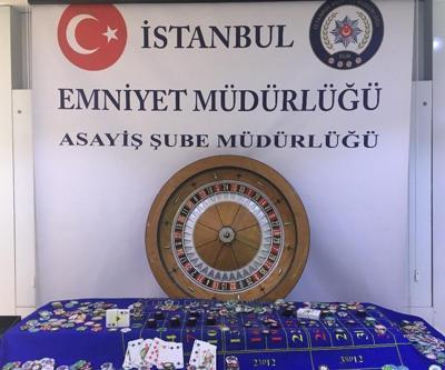 İstanbul’da kumar operasyonu
