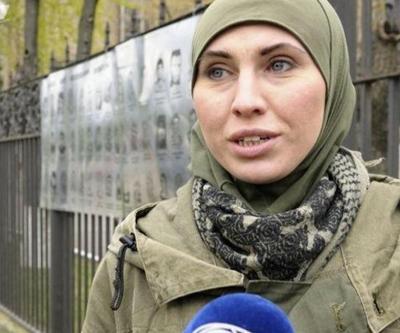 Ayrılıkçılarla savaşan Çeçen kadına Ukraynada suikast