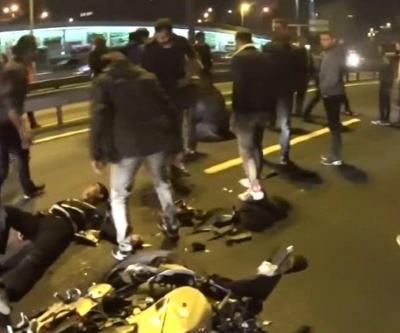 Yaralılar yerde yardım beklerken o aracının derdine düştü