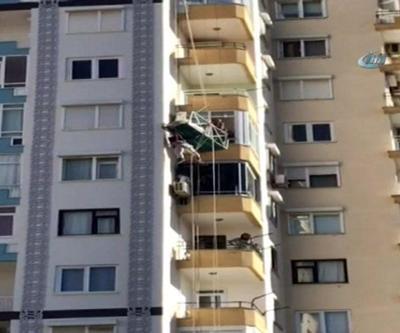Boya yaparken ölümle burun buruna geldiler