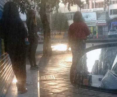 Afrikalı kadınların fuhuş pazarlığı kamerada