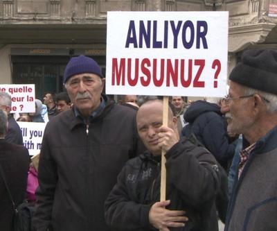 Engelli vatandaşlar Taksimde yürüdü