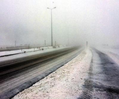 Erciyes Dağında gece sıcaklık eksi 17 derece oldu