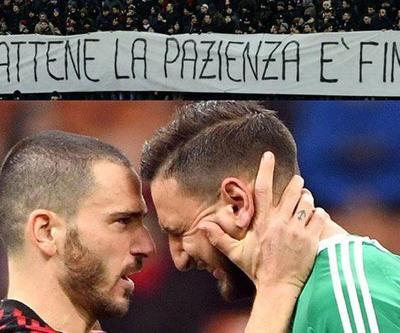 Milan taraftarı zalimliğin kitabını yeniden yazdı: Donnarumma hüngür hüngür ağladı