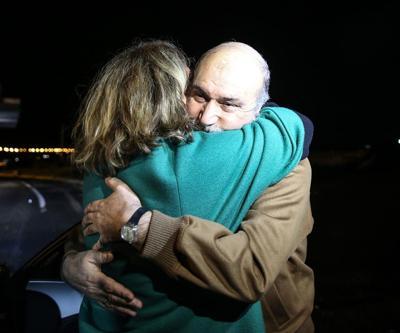 FETÖden yargılanan Hüseyin Çapkın böyle tahliye oldu