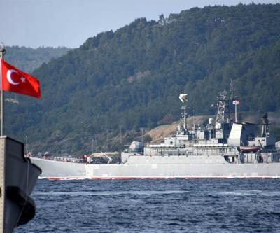 Suriyeye giden Rus gemisi Çanakkale Boğazından geçti
