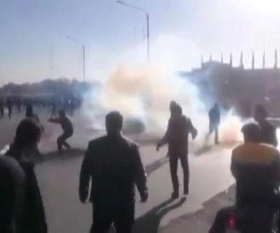 İranda enflasyon protestosu