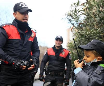Siroz hastası Mehmetin polislik hayali gerçekleşti