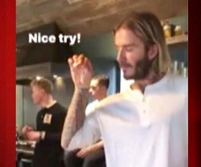Nusretin salt bae akımına David Beckham da katıldı