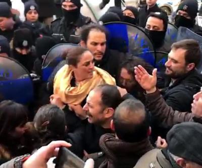 TTB önünde polis müdahalesi