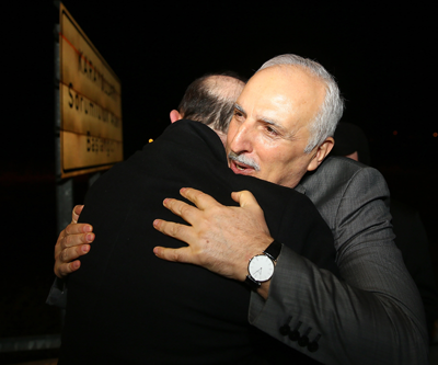 Eski Vali Mutlu tahliye oldu