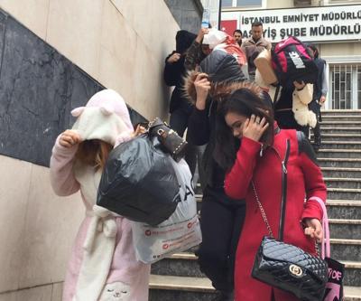 İstanbulda büyük fuhuş operasyonu Aralarında doktorlar ve öğretmenler var