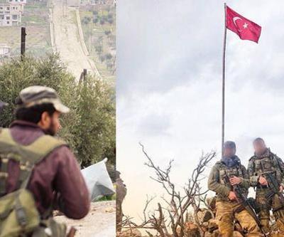 8 şehit verilen Keltepeye Türk Bayrağı asıldı