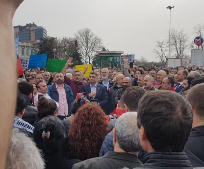 Kadıköyde baraj protestosu: Munzuruma Dokunma