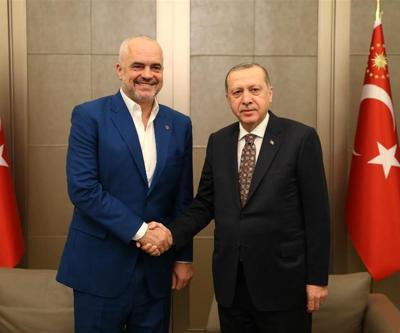 Cumhurbaşkanı Erdoğan, Arnavutluk Başbakanını kabul etti