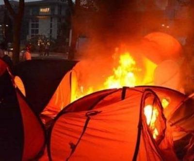 Gezide çadırları yaktıran polis müdürünün cezası belli oldu