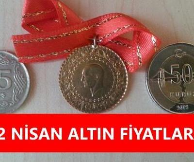 Altın fiyatları öğleden sonra ne kadar 2 Nisan çeyrek altın, gram altın kaç lira