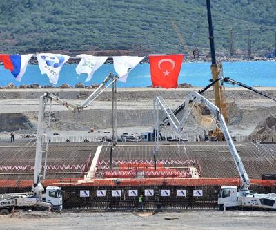 Akkuyu Nükleer Güç Santralinin temeli atılıyor