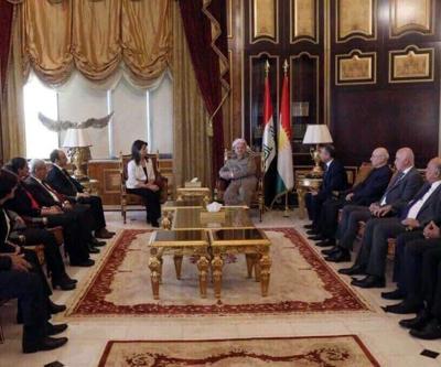 HDP milletvekilleri, Mesut Barzani ile görüştü
