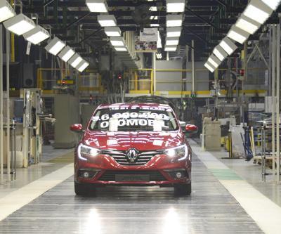 6 milyon Renault otomobil üretti
