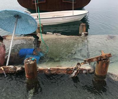 5 yıldızlı otelin iskelesi çöktü: Yaralılar var