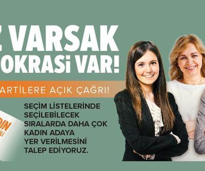 KADEMden 24 Haziran çağrısı: Kadın vekillerin sayısı yüzde 100 artsın