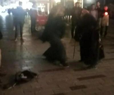 İstiklal Caddesindeki dilenciler günün hasılatını göbek atarak kutladı