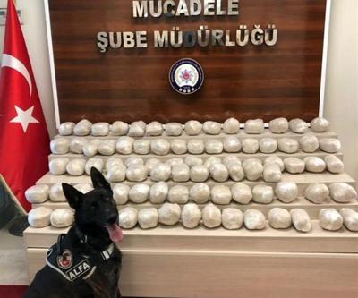 Van’da Alfa ile yapılan aramada 85 kilo eroin ele geçirildi
