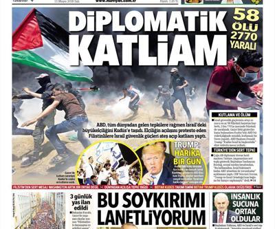 15 Mayıs 2018 - Gazetelerin birinci sayfaları