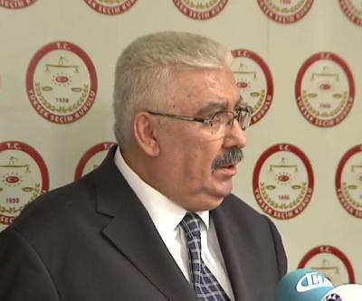 MHP listeyi YSKya teslim etti