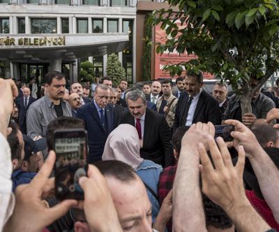 Cumhurbaşkanı Erdoğandan İBBye ziyaret