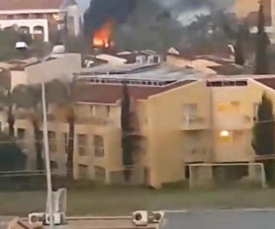 Antalyada 5 yıldızlı otelde yangın