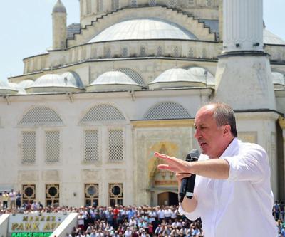 Muharrem İnce İstanbulda konuştu: Rakibim Beyaz Türk