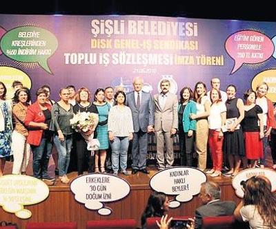 Toplu iş sözleşmesi imzalandı: Erkeklere 30 gün babalık izni