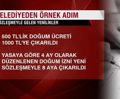 Şişli Belediyesinde kadın çalışan için sıra dışı yenilikler