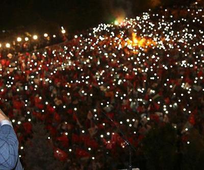 Cumhurbaşkanı Erdoğandan balkon konuşması