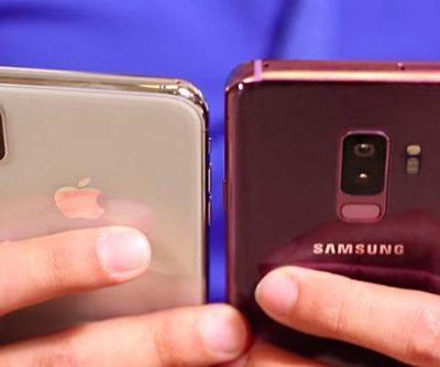 iOS 12 iPhone X vs Galaxy S9+
