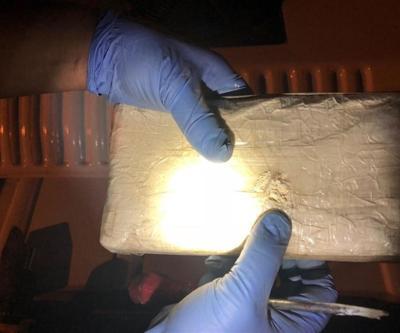 Yolcu minibüsünden 63 kilo eroin çıktı
